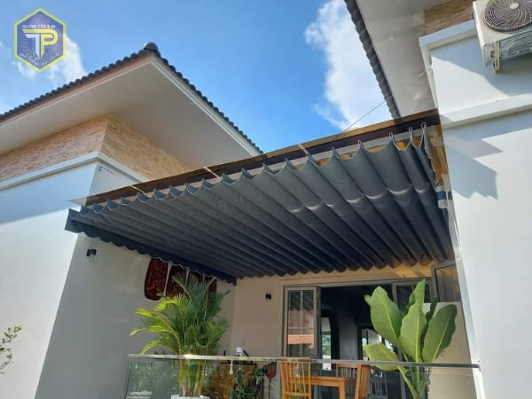 Chuyên thi công mái xếp Bình Phước Đồng Nai